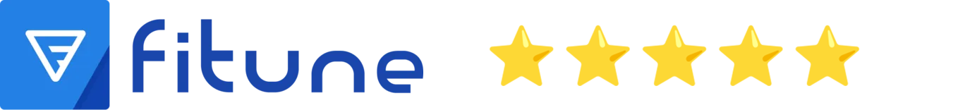 fitune-logo-with-rating-white